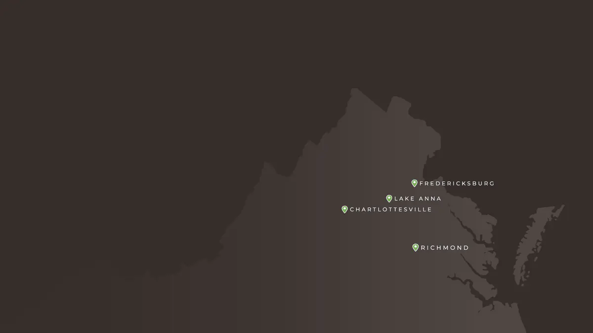 Our Service Areas Across Virginia