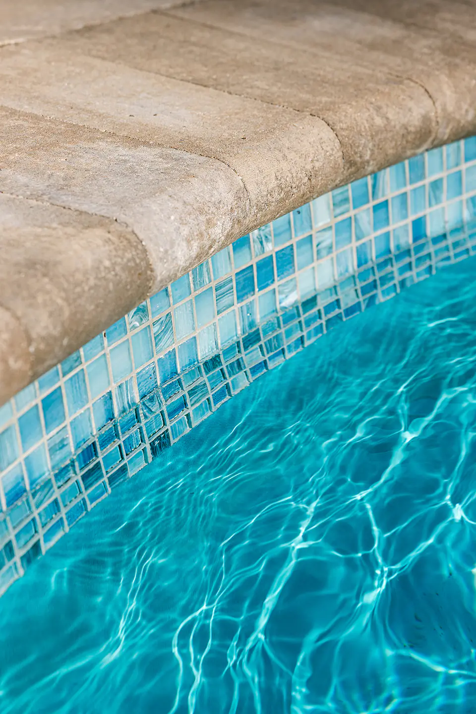 custom pool finish