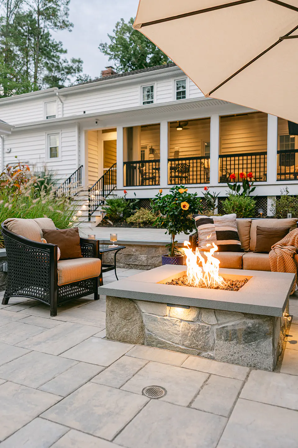 outdoor firepit